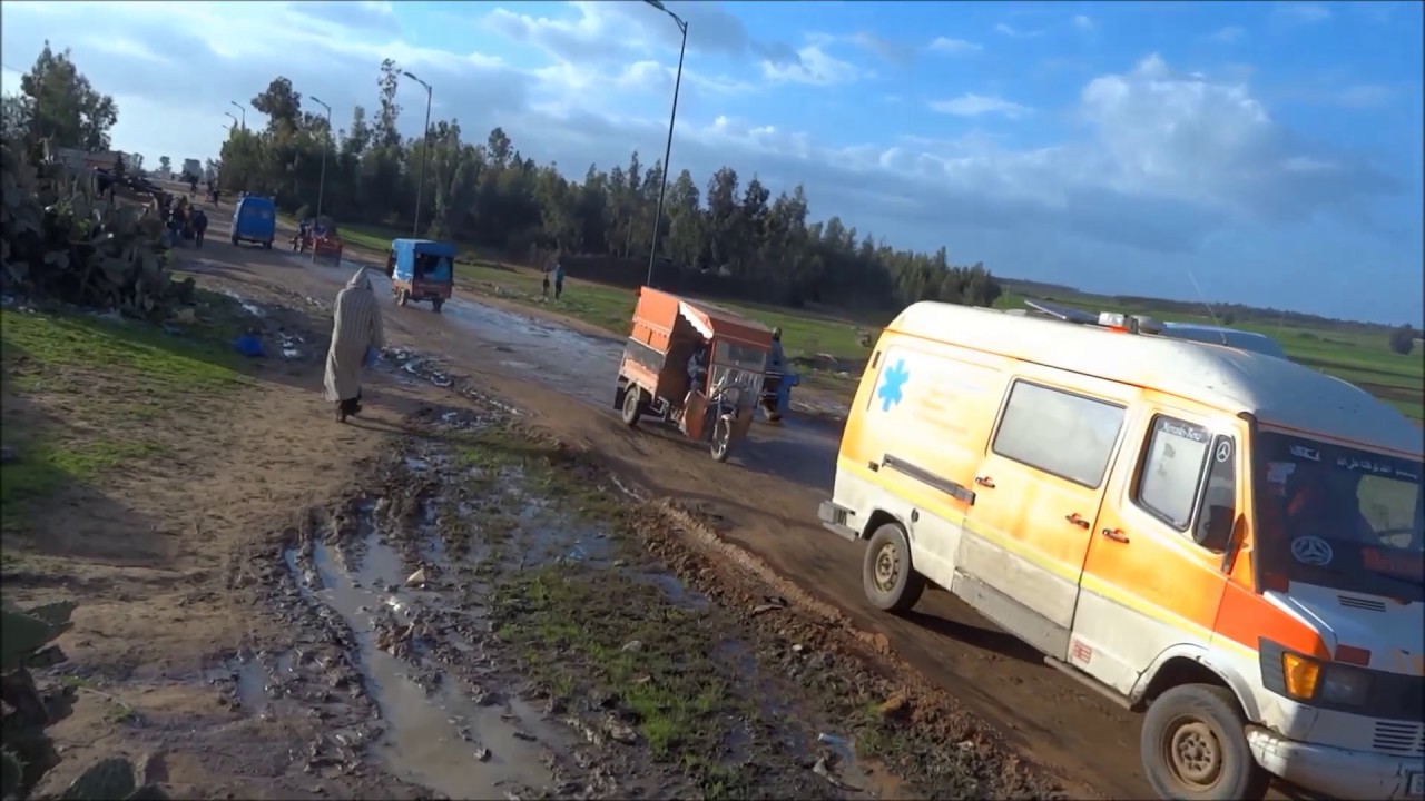 سيدي يحيى الغرب مع الحفر تستمر المعاناة  إنها وباختصار مدينة الحفر بامتياز