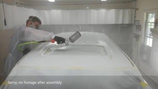 2002 CHEVROLET TAHOE ROOF REFINISHING | CODE 8624 SUMMIT WHITE