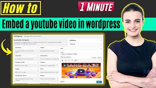 How to embed a youtube video in wordpress 2024