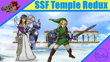SSF Temple Redux (Version 1) | SSF1 Mode | Link vs Zelda/Shiek | SSF2 Beta Mods