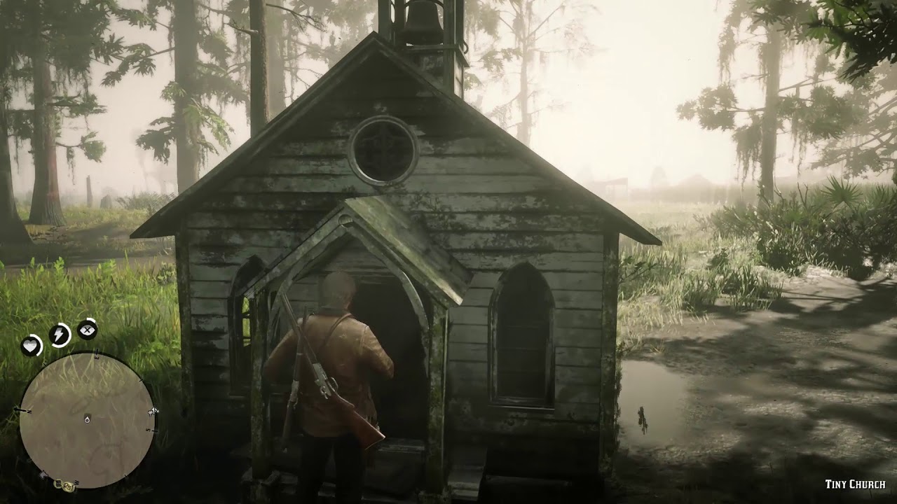 RDR2 Tiny Church Easter Egg Location - YouTube.