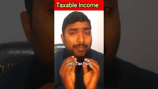 Zero Income Tax Payment on Income। Income Tax Rule। #finance #shorts