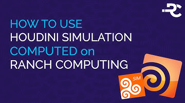 How to use Houdini simulation computed on the RANCH