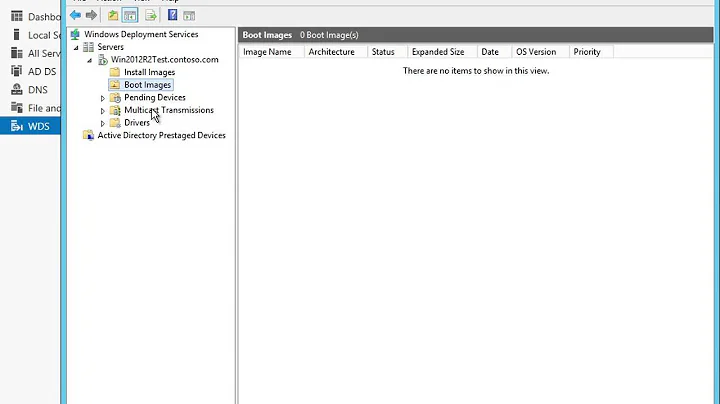 Installing WDS, Windows Deployment Services, on Windows Server 2012 R2