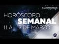HOROSCOPO SEMANAL | 11 AL 17 DE MARZO | ALFONSO LEÓN ARQUITECTO DE SUEÑOS