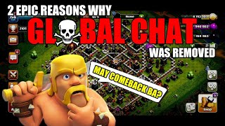 Why Supercell removed global chat from clash of clans  -  will a new chat platform emerge? Tagalog