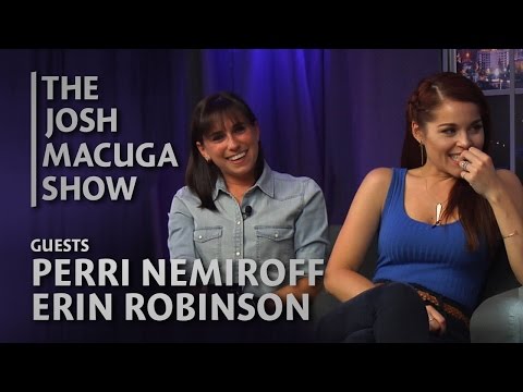 Perri Nemiroff & Erin Robinson - The Josh Macuga Show - Red Carpet Moments
