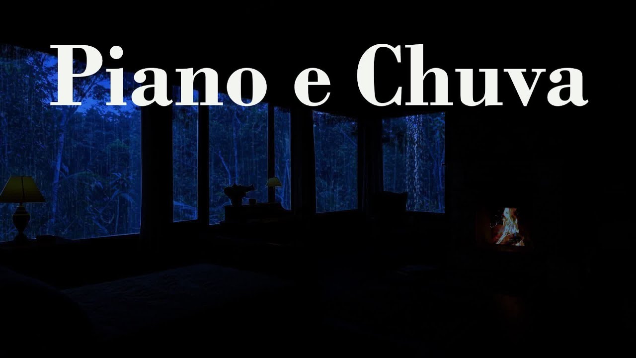 Piano e Chuva - Adormeça Profundamente Em 3 Minutos Com Melodia De Piano E Uma Linda Chuva