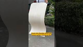Wholesale of flexible travertine surface for building exteriors and commercial spaces