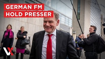 LIVE | German & UK Foreign Ministers Hold Press Conference After Berlin Meeting | VERTEX