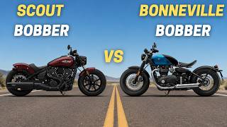 2026 Indian Scout Bobber Vs. 2026 Triumph Bonneville Bobber