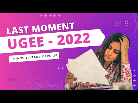 Last Moment Things for UGEE 2022 | IIIT Hyderabad | #ugee #iiith #mock #iiit #iiitprep