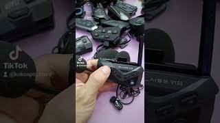 Cara pairing universal intercom Blaise V15s ke bluetooth headset #intercomhelm #blaisev15s