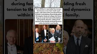 Prince William’s Explosive Temper Reportedly ‘Terrifies’ King Charles III | Royal Drama