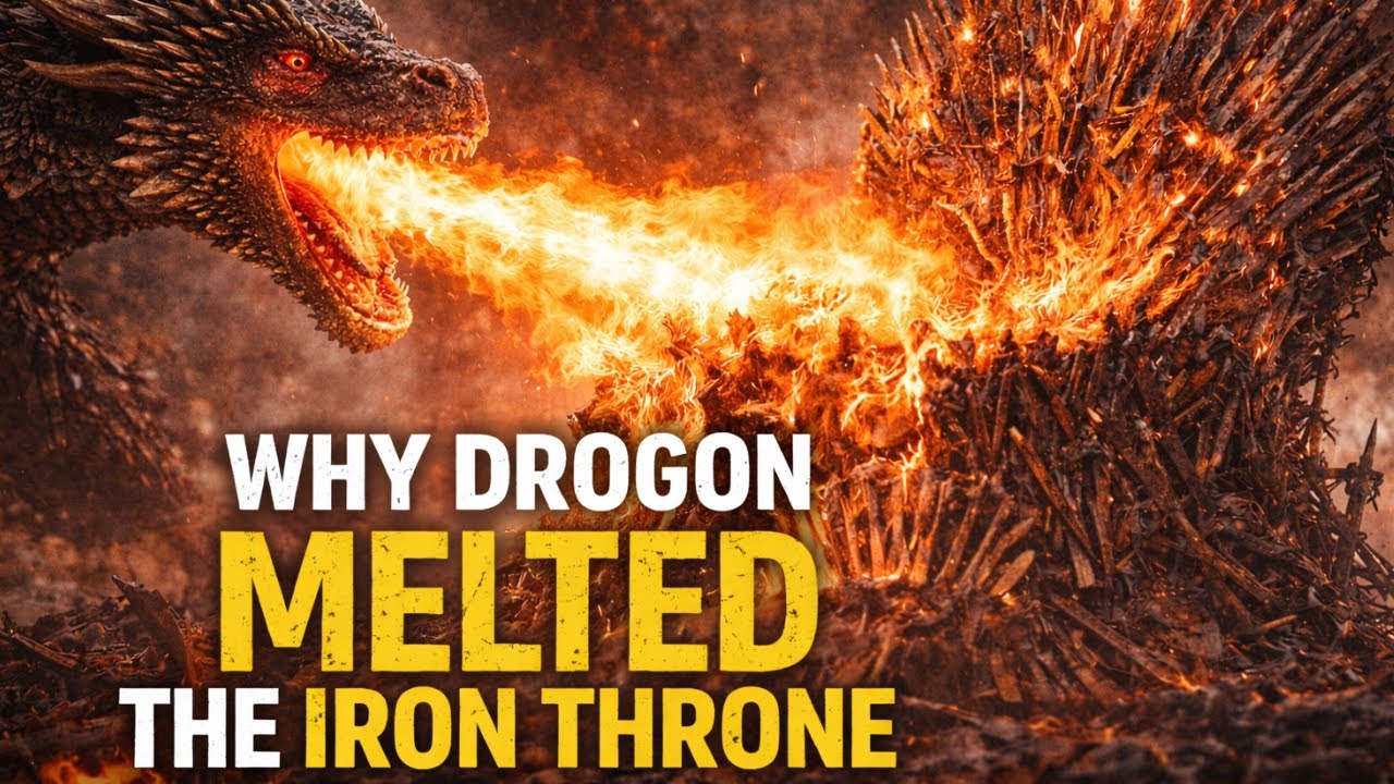 Why Drogon Melted the Iron Throne | Game of Thrones Explained