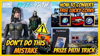 ❌DON&#39;T do this mistake in KAIJU No. 8 Prize Path l How to convert LUCKY COINS- Prize Path Explained