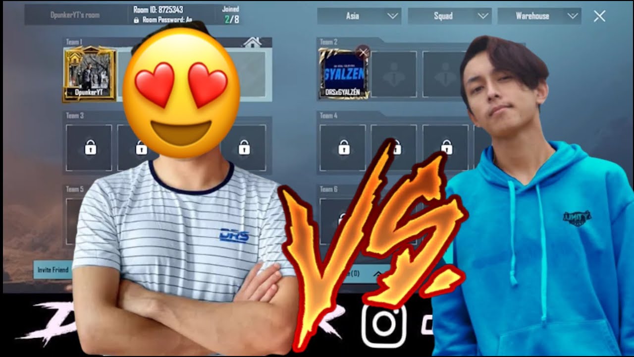 DRSxGYALZEN Vs DRSxDPUNKER 1 Vs 1 Tdm Battle || DPUNKER VS GYALZEN || ANEELYT