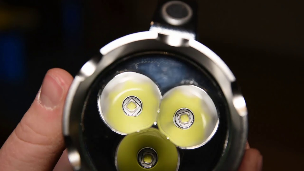 [Review] XPS L2000 2000lm/3 XML2/3 18650 YouTube