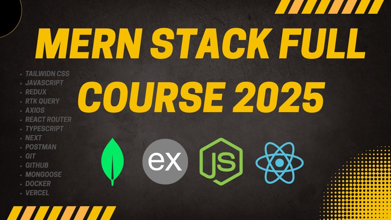 MERN Stack Tutorial 2025 #1 : Node + VS Code + Git Bash | Environment ...