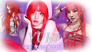 Yuqi Gi-Dle - 4K Red Hair Edit Clips Slow Motwixtor