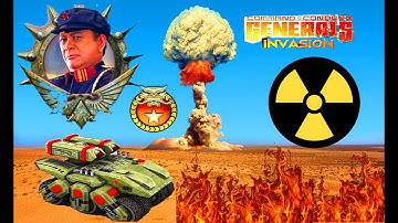 C&C Generals |Contra Invasion New Update 💥💥💥|China NUKE General Declares the challenge against all!!
