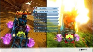 Trickshot in Crash to player