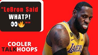 LeBron's Message Has Everyone Shocked!