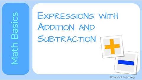 Simplifying Expressions with Addition and Subtraction