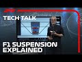 Exploring 2022 f1 car suspension  f1 tv tech talk  cryptocom