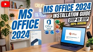 Ms office 2024 Installation step by step | No crack version | geniune MS office.|