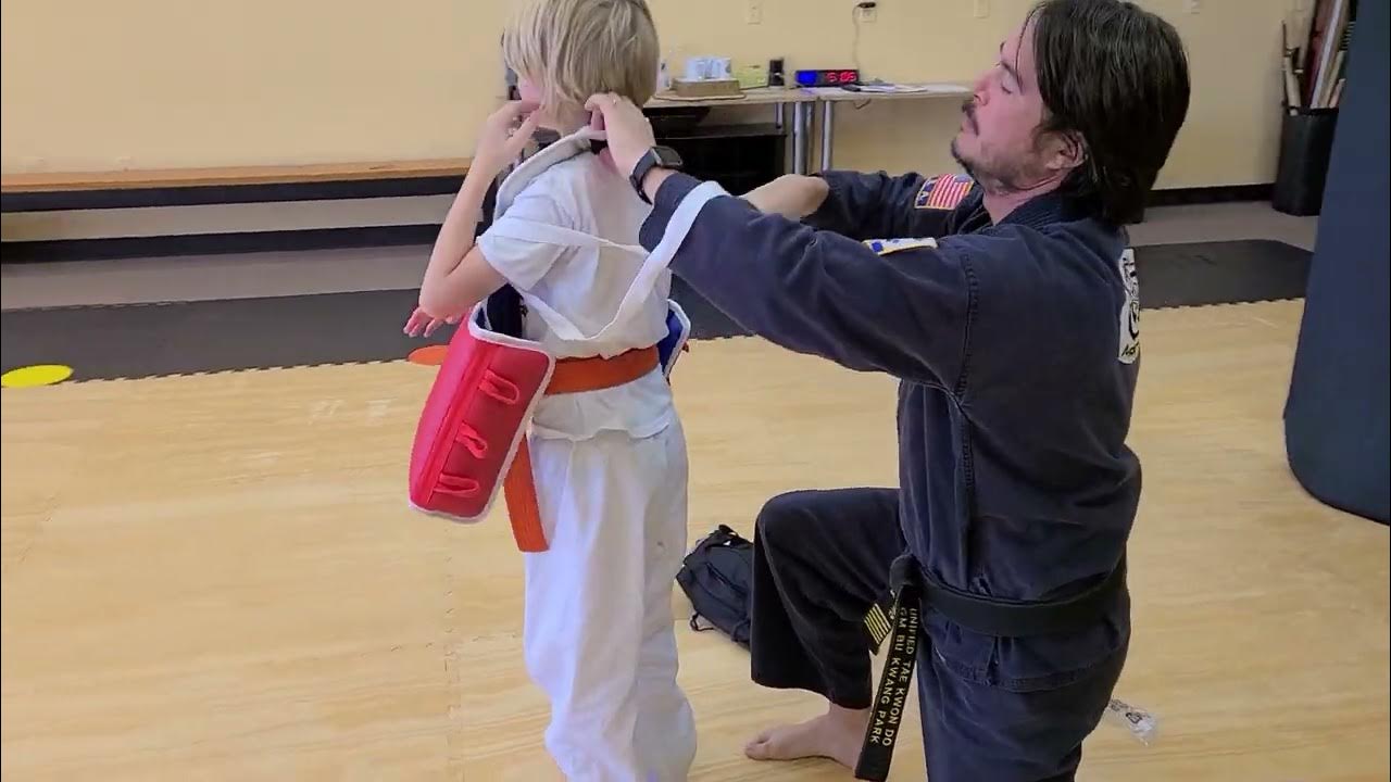 How to put on your Eternal Martial Arts Sparring Gear YouTube