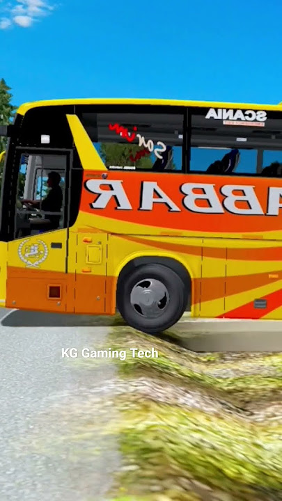 Scania Bus On Road 🥰🥰 #shorts