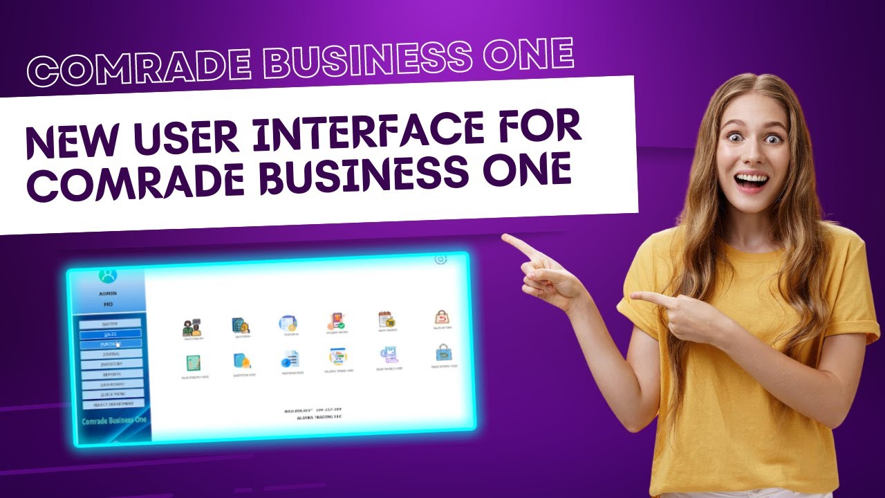 Comrad Ris Interface NEW USER INTERFACE FOR COMRADE BUSINESS ONE - YouTube