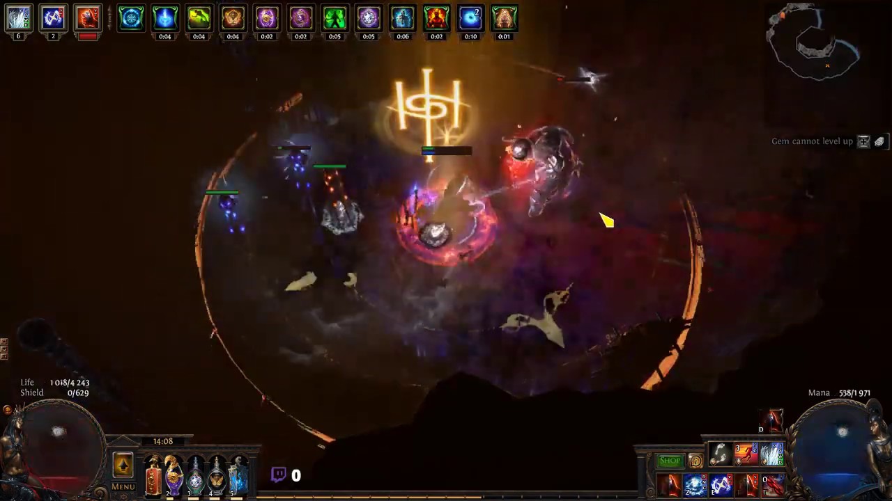 Glacial Cascade mine 3.5  Minotaur