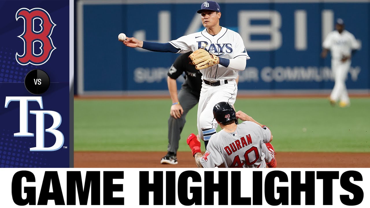 Red Sox vs. Rays Game Highlights (7/12/22) MLB Highlights YouTube