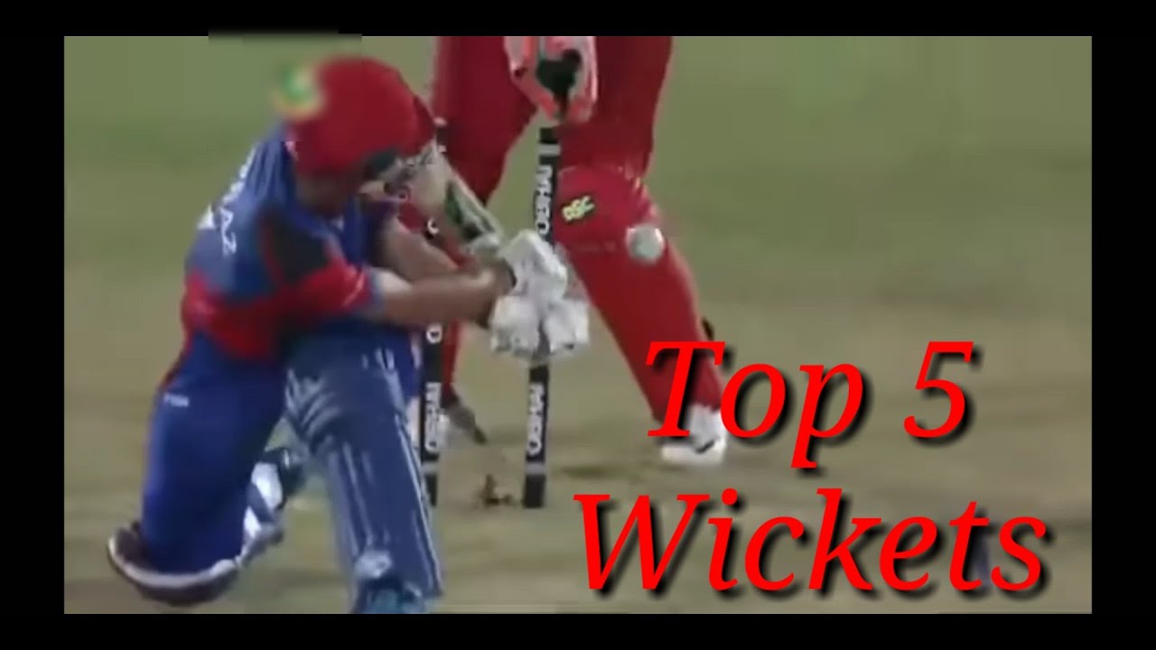 Top 5 Insane Wickets In Cricket History - YouTube
