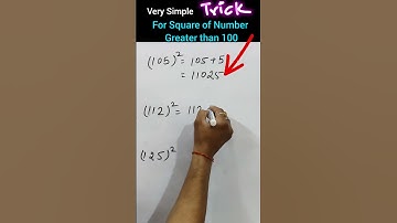 Trick to find out the square of a number greater than 100 || maths || tricks