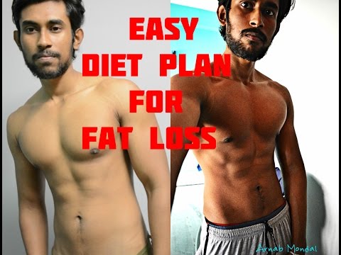 EASIEST DIET PLAN TO LOSE FAT WITHOUT LOSING MUSCLE(FOR EVERYBODY) | IN