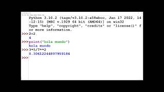IDLE de Python Shell y Scripts