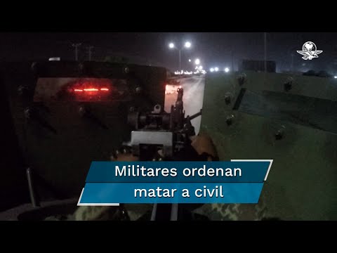 “Está vivo… mátalo”; militares ordenan asesinar a civil