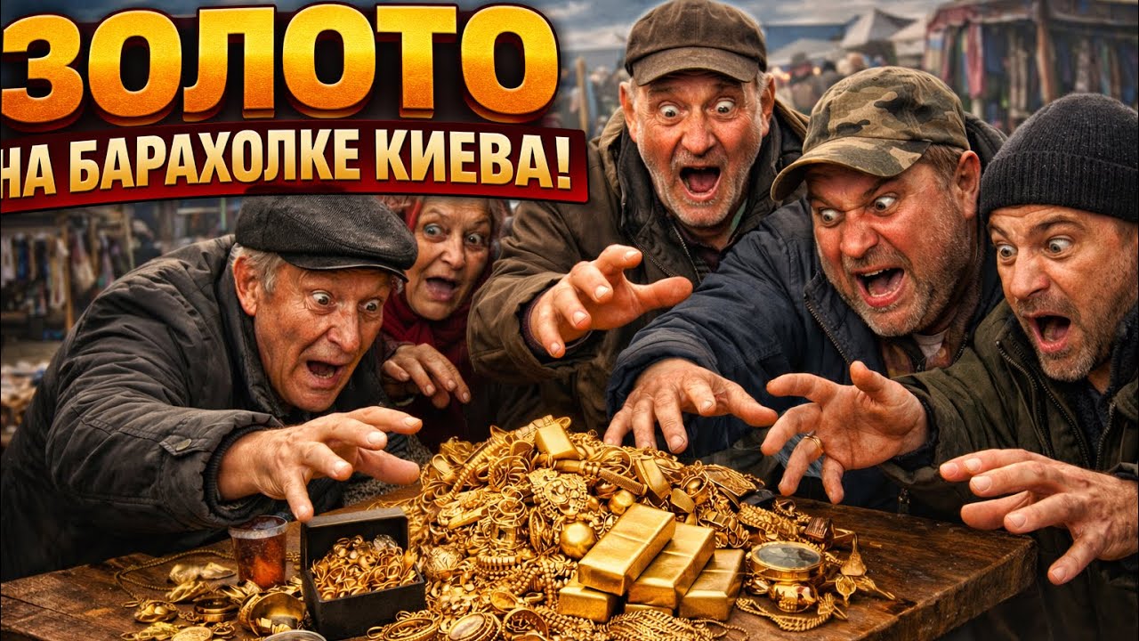 САМАЯ БОГАТАЯ БАРАХОЛКА КИЕВА! ТОЛПЫ ЛЮДЕЙ И СКРЫТЫЕ СОКРОВИЩА!