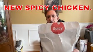 New Spicy Chicken McDonalds.  Food Review and Taste Test.  IS THIS THE BEST NEW CHICKEN SANDWICH?