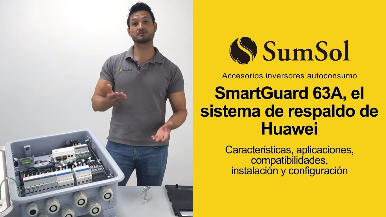SumSol | SmartGuard 63A, nuevo Backup Box de Huawei | Características, funciones y compatibilidades