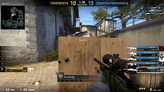 CSGO: No-scope and a Double kill -- AWWW-P !