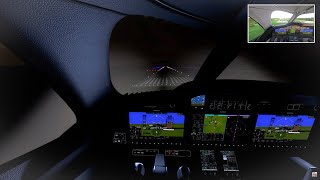 -Flightsimclips Khts Huntington Tri-State , Clip-In-Clip, Ils Rwy 12, Honda Jet Ha-420