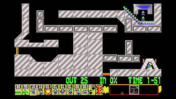 Lemmings Plus II [Sneaky 18]: A Two-Pronged Approach