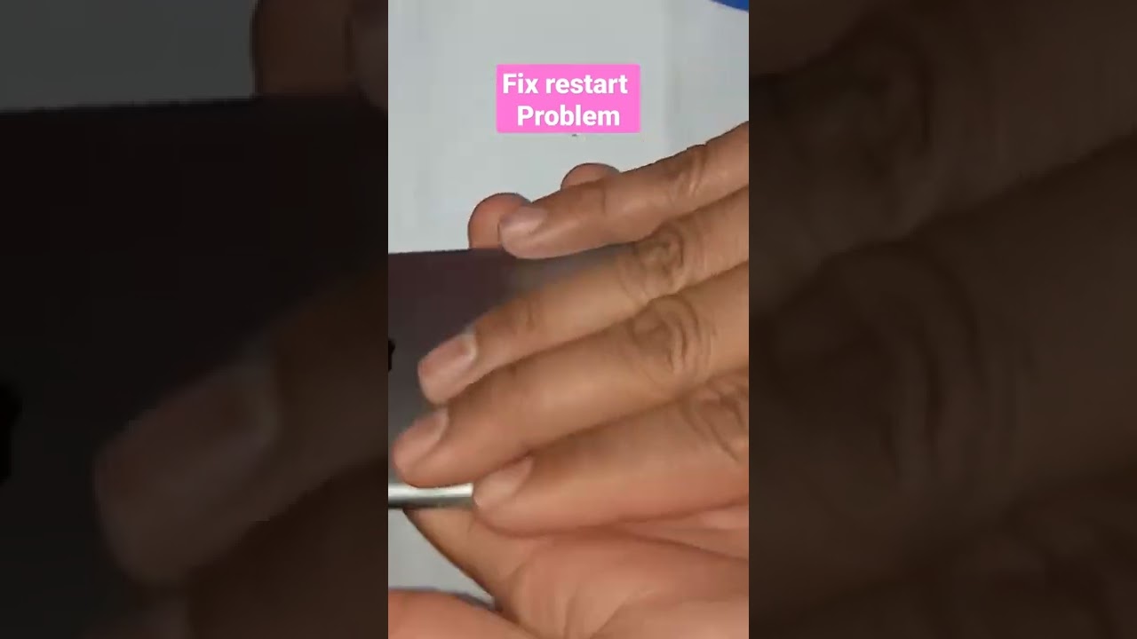 fix iPhone 6 restart problem full video in my account