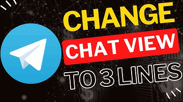 How to Change Telegram Chat List to 3 Lines