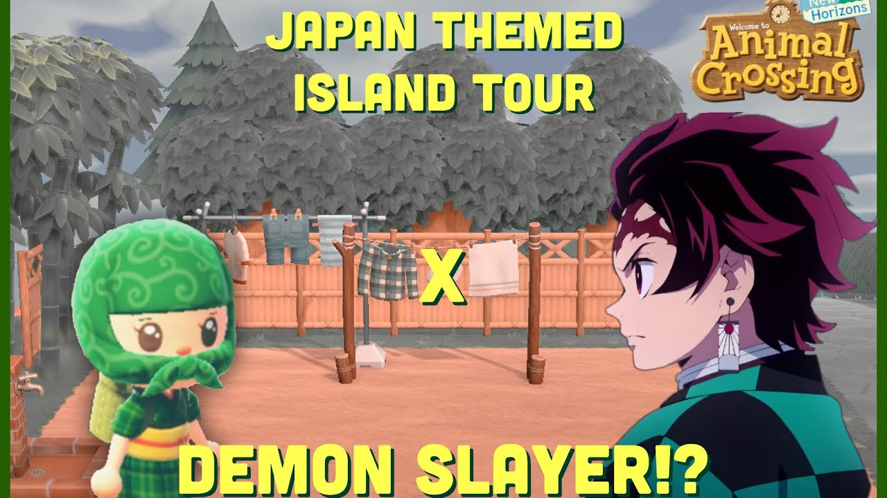My 5 stars DEMON SLAYER Island Tour?!! Animal Crossing New Horizons