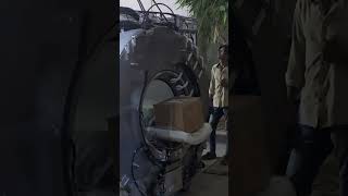 unloading of MRI machine